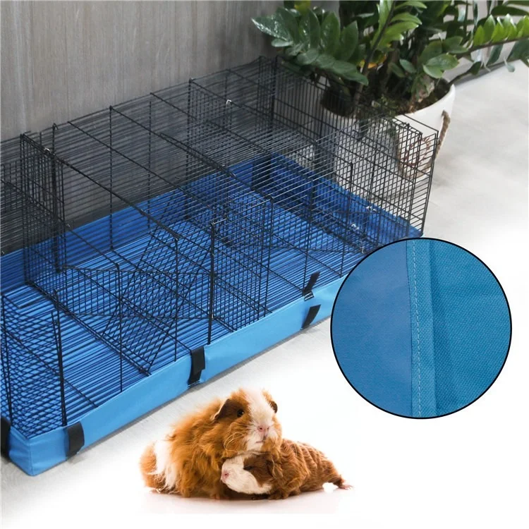 

210D New Hamster Guinea Pig Pet Cage Chassis Cover Easy To Clean Oxford Cloth Waterproof Anti-dirty Pad Removable And Washable