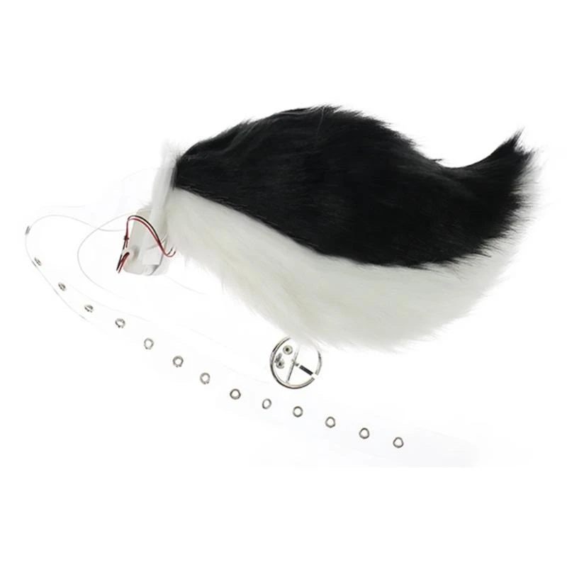 39BC Anime Cosplay Props Hair Hoop Furry Rabbit Dynamic Ear for Halloween
