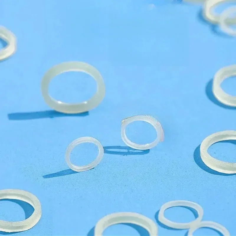 100Pcs/Bags Dentistry AO Rubber Band Orthodontics Traction Rubber Band Oral Cavity Nursing Repair Material 6.4/9.5mm 6.5oz Tools