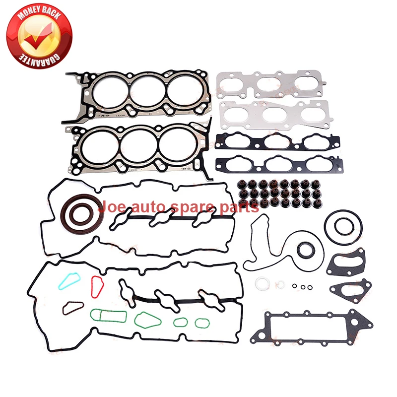 G6DA Engine Full gasket set kit for Hyundai Azera Entourage Centennial Equus Veracruz 3778cc v6 3.8L 20910-3CA00 20910-3CD00