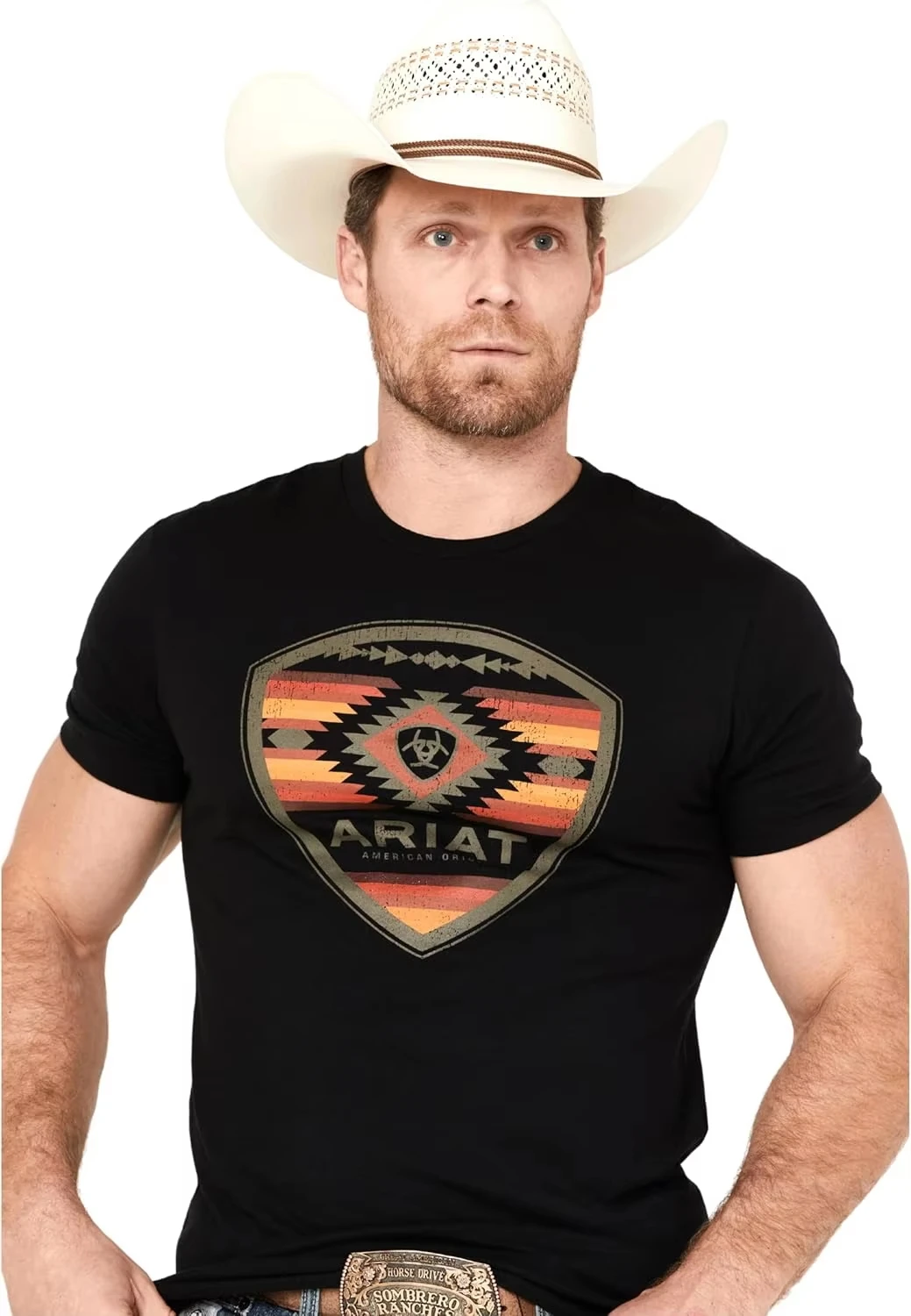 Ariat Men's Geo Fill Bb SMU T-Shirt