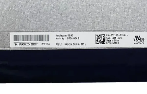 B173HAN04.8 NV173FHM-N4G N4C N173HCE-ECA E3C 17.3