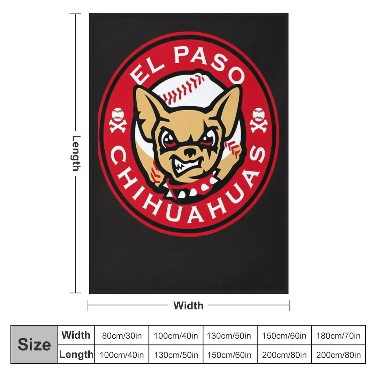 El Paso Chihuahuas Cute Chihuahua Angry Funny Dog Lover Classic Throw Blanket Personalized Gift Hairys Summer Beddings Blankets