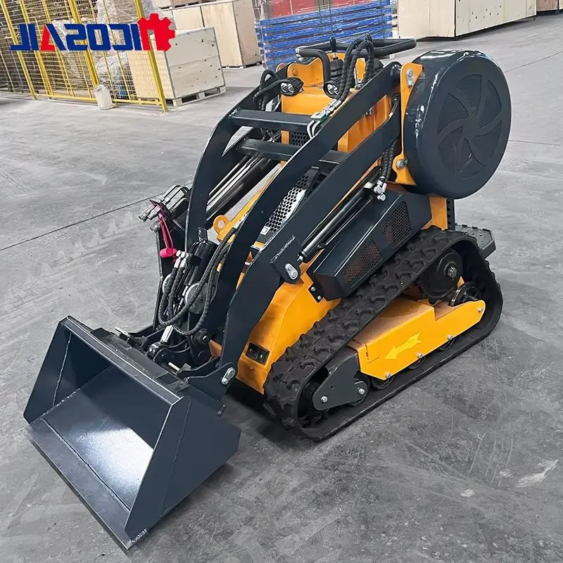 

2025 Nicosail 25hp Diesel Mini Crawler Loader Super Cheap Load500-600kg Free Shipping Home Skid Steer Drive