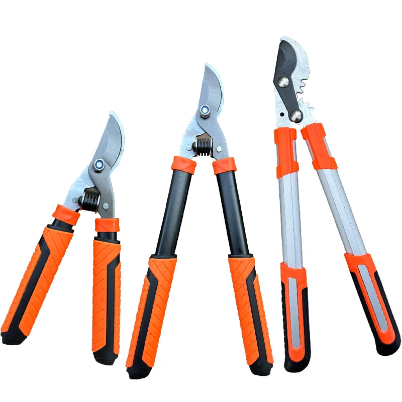 

Heavy-Duty Coarse Branch Shears – Large, Labor-Saving Garden Pruning Shears for Strong Branches & Flowers