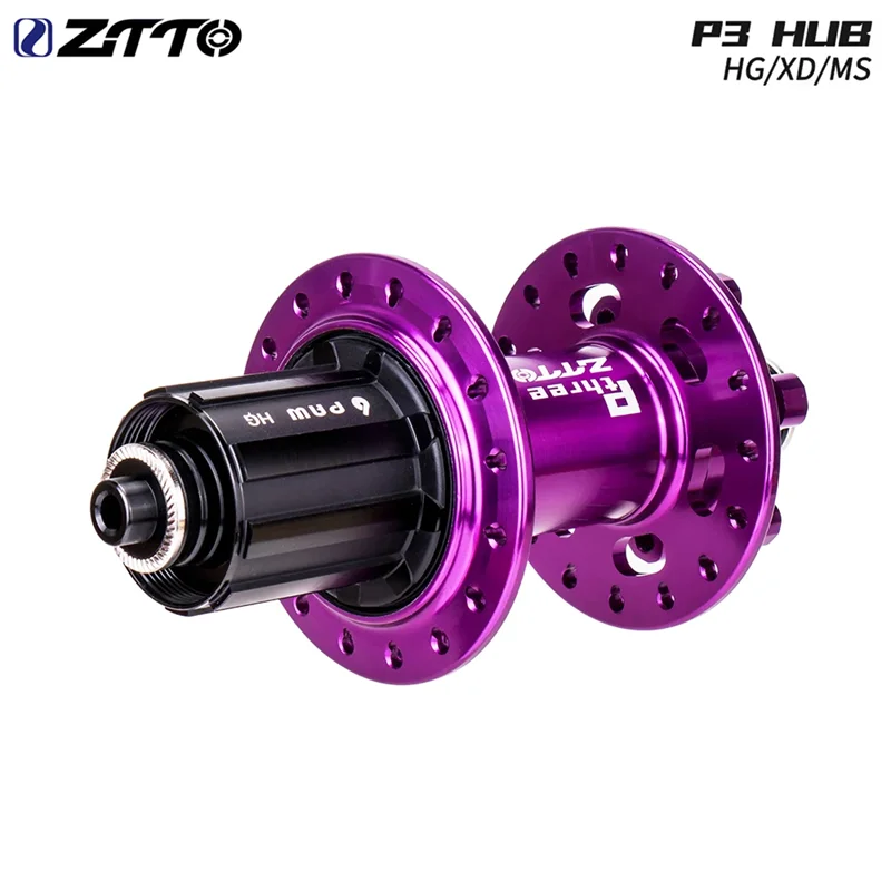 

ZTTO MTB Disc Brake Hub 32H P3 VS DT 370 XM490 D042SB Maza Thru Axle Quick Release 142x12 135x10 Sealed Bearing
