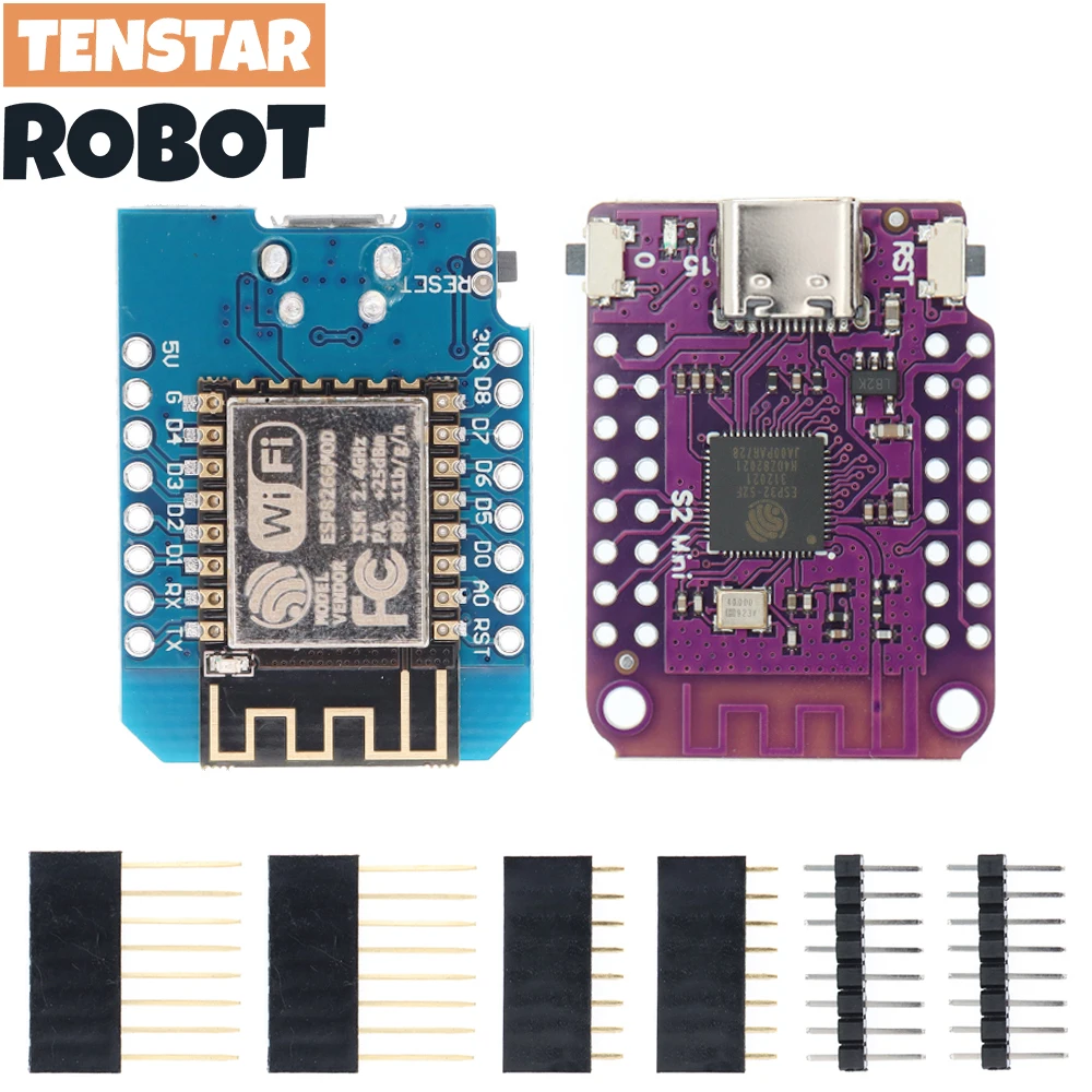 ESP32 S2 Mini D1 Mini Board Based ESP8266 CH340 ESP32-S2FN4R2 4MB FLASH 2MB PSRAM MicroPython For Arduino Development Board