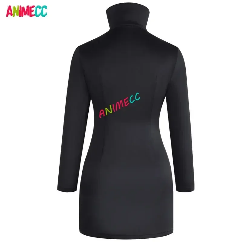 CosplayANIMECC IN MAGAZZINO S-XXL Gojo Satoru Cosplay Abito femminile Parrucca Occhiali Halloween Party Outfit per le donne