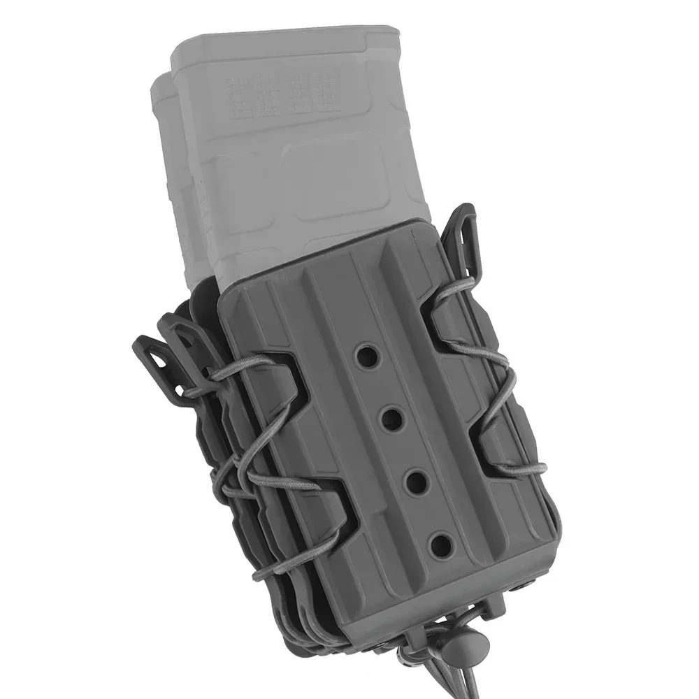 All Terrain Double Rifle Magazine Pouch M4 AR 5.56 AK 7.62 Mag Holster Carrier Cartridge Houder voor Molle Vest Riem