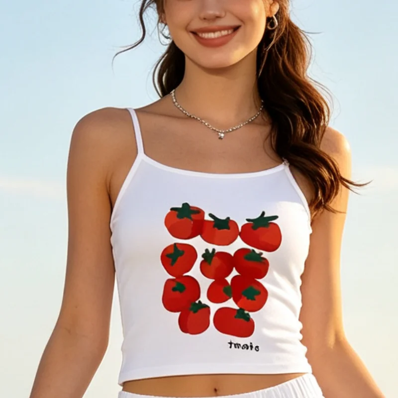 2026 Women's Clothes Y2k Emo Girl Punk Crop Tops Casual Graphics Leopard Printed Sling Strap 90s Sexy Vintage Fashion Baby Tees