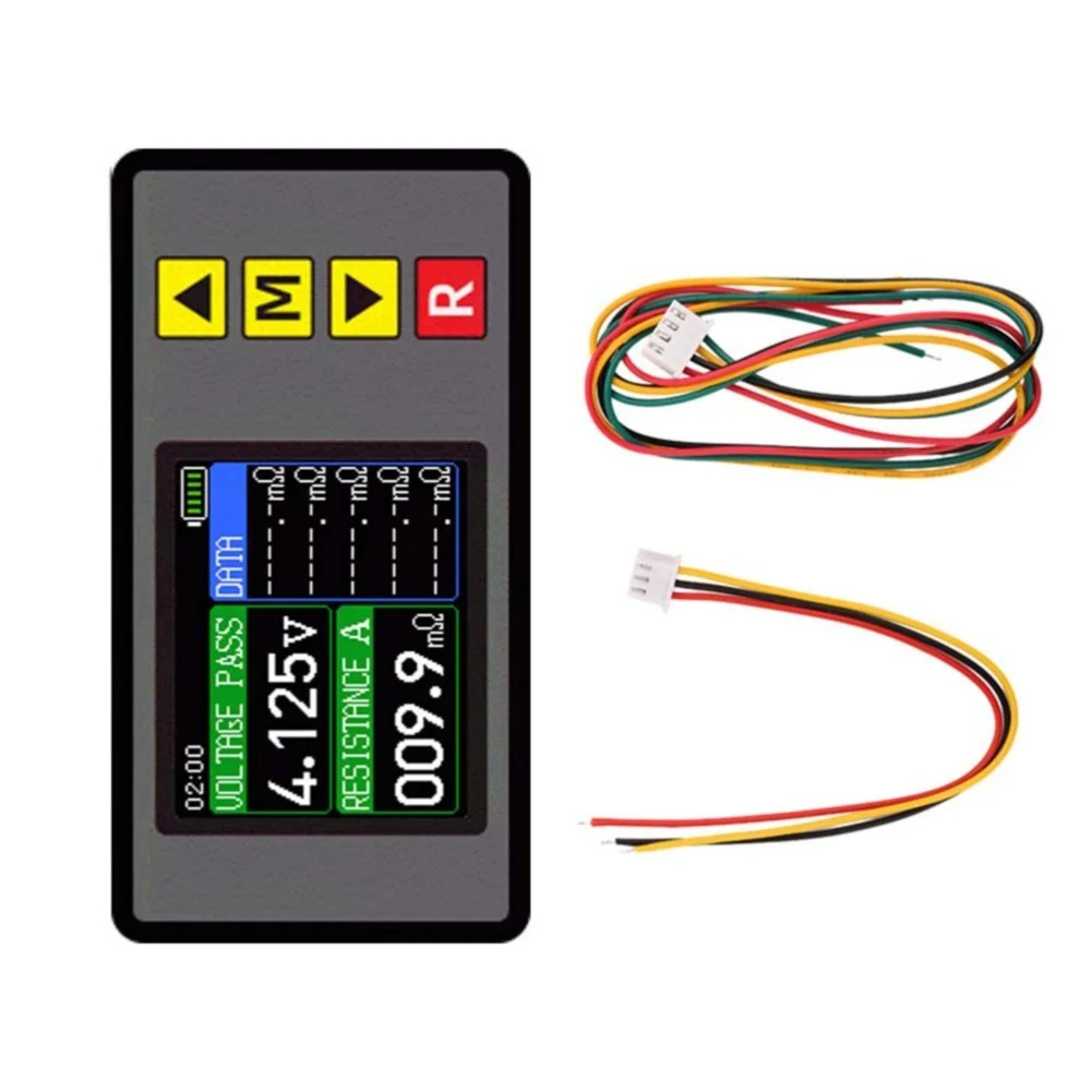 TS607 4-Wire AC Internal Resistance Tester DC5V Battery Voltage Meter With Data Logger APP Connection And Backlight Display Tool