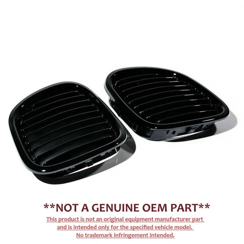 For BMW Z3 E36 96‑02 Modified Front Bumper Grille Air Intake Grill Exterior Replacement Parts