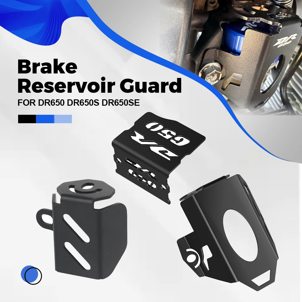 

Motorcycle Accessories For Suzuki DR650 DR650S DR650SE DR 650 S SE 1996-2024 Front Rear Brake Fluid Tank Cover 2023 2022 2021
