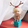 수야 이모 진저 엘크 크리스마스 피규어, 레드 바나나 토끼 장난감, 트렌디 인형, 쿠키 컬러 아트 감상, 디자이너 컬렉션 2