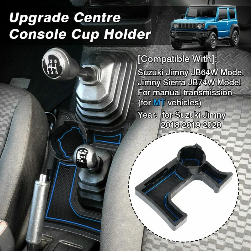 Car Center Console Gear Shift Tray Anti-slip Organizer Cup Holder Storage Box For Suzuki Jimny 2019 2020 MT Styling Accessories