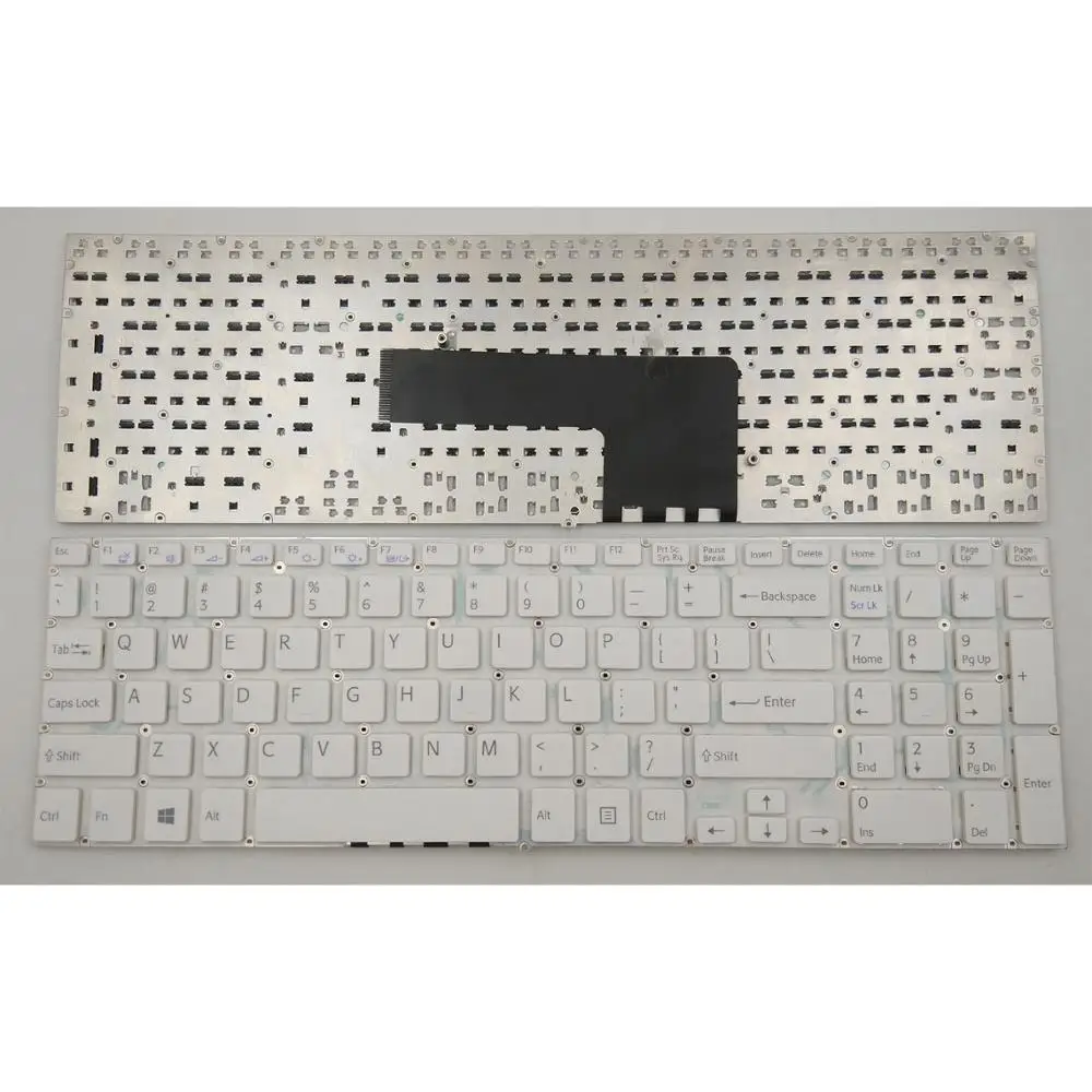 

New For Sony VAIO SVF152190X SVF1521AGXB SVF1521BCXB SVF1521BGXB SVF1521DCXW SVF1521ECXW Series Laptop Keyboard White