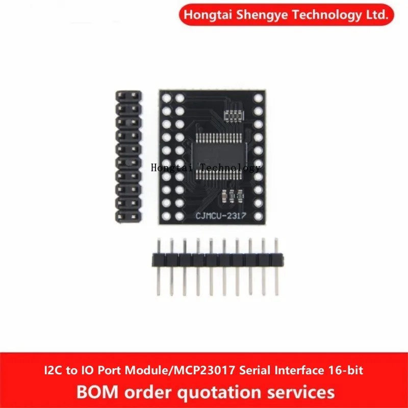 I2C to IO Port Module MCP23017 Serial Interface 16-bit I/O Port Expander I2C IIC Serial Port