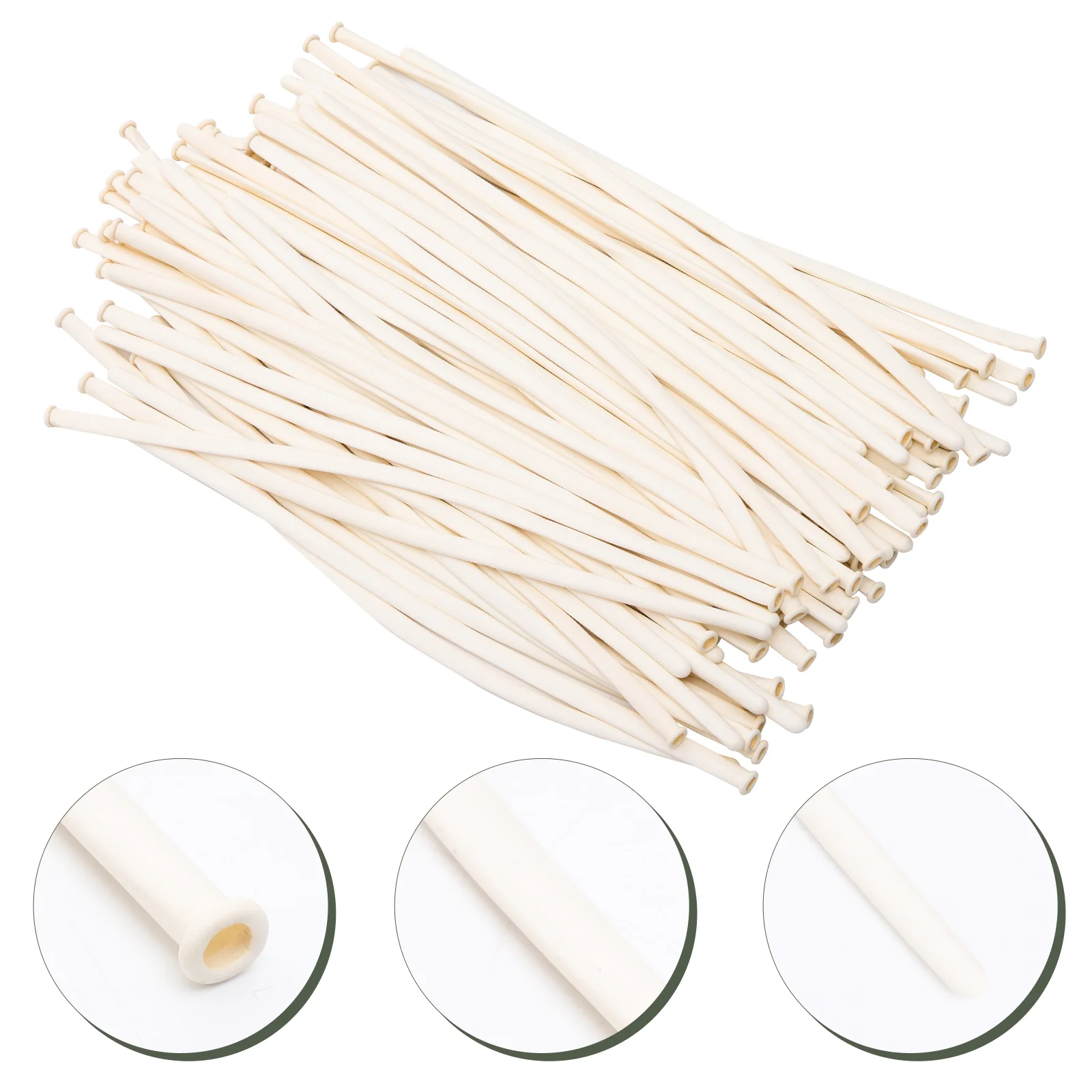 

100 Pcs Long Latex Twisting Balloons Decorative Bride Cartoon Party Props Decoration Wedding for DIY Crafts
