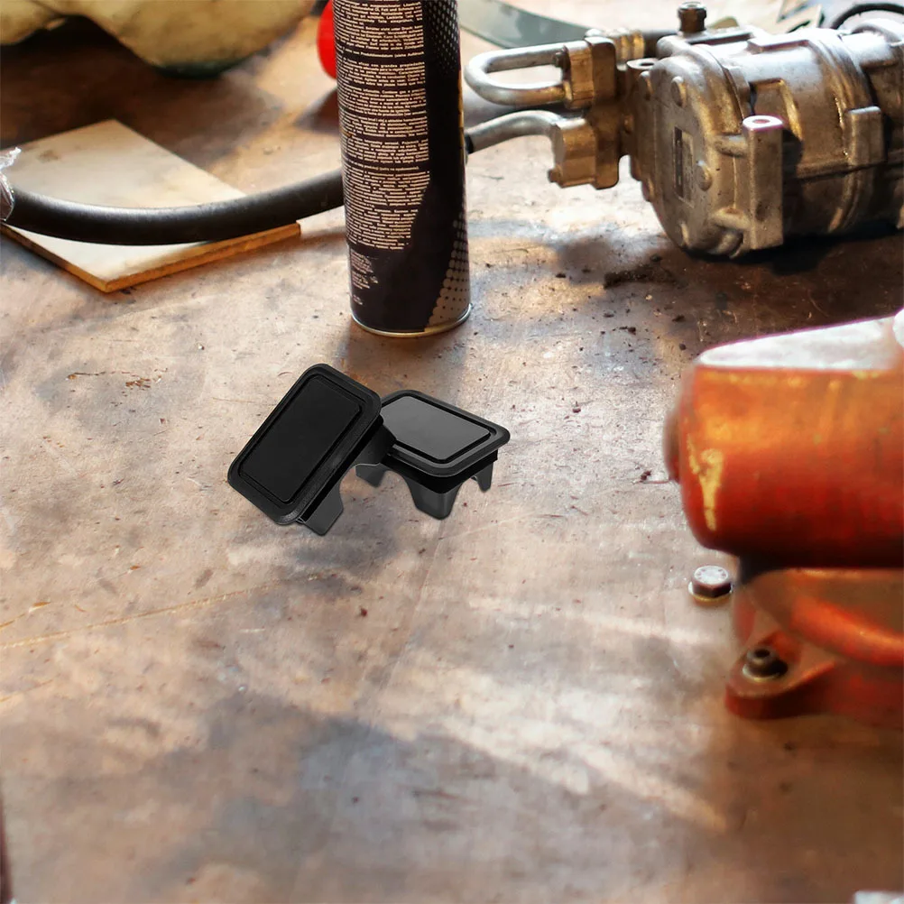 

4pcs Truck Bed Rail Stake Pocket Covers Compatible With 2019-2022 Ram 1500 2500 Dustproof Durable Fit Seamless Installation