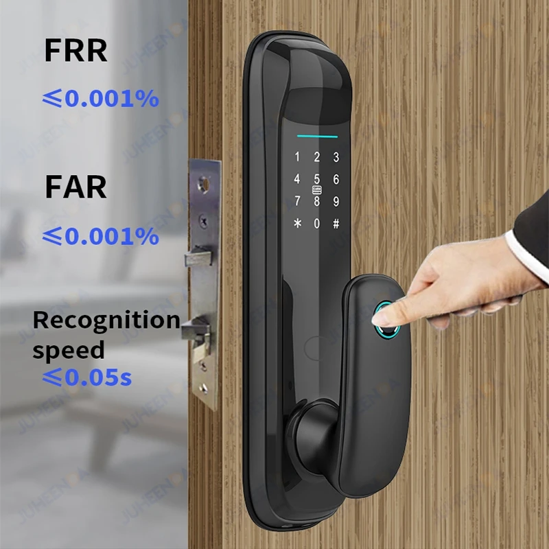 TTlock App Smart Door Lock Bluetooth Tuya Wifi Fingerprint Smart Card fechadura eletronica Home Office Intelligent Digital Lock