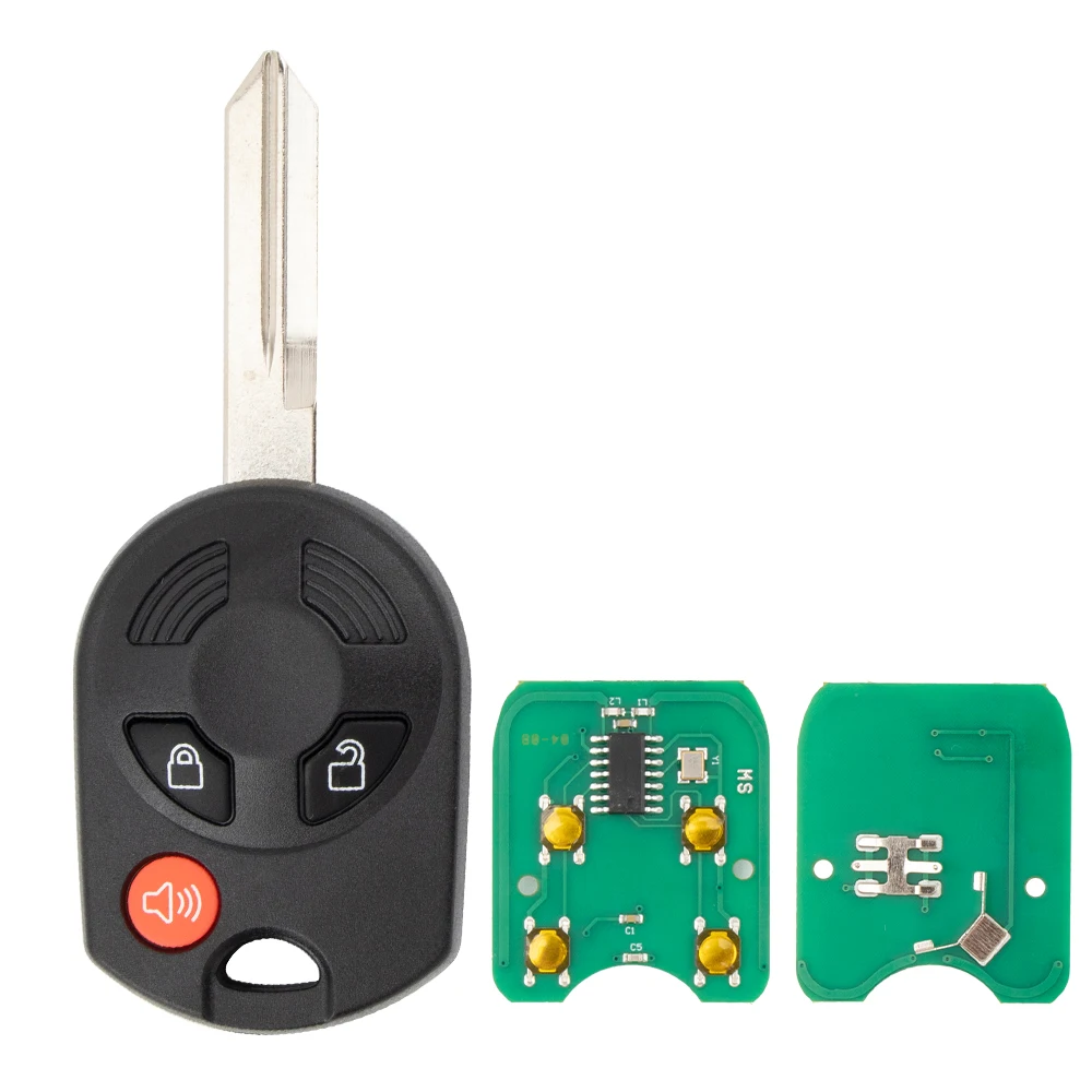 LIXIANG Car Key Case For Ford OUCD6000022 315MHz Escape Focus C-Max Transit Connect HU101 Blade 164-R8007 80BIT ID63