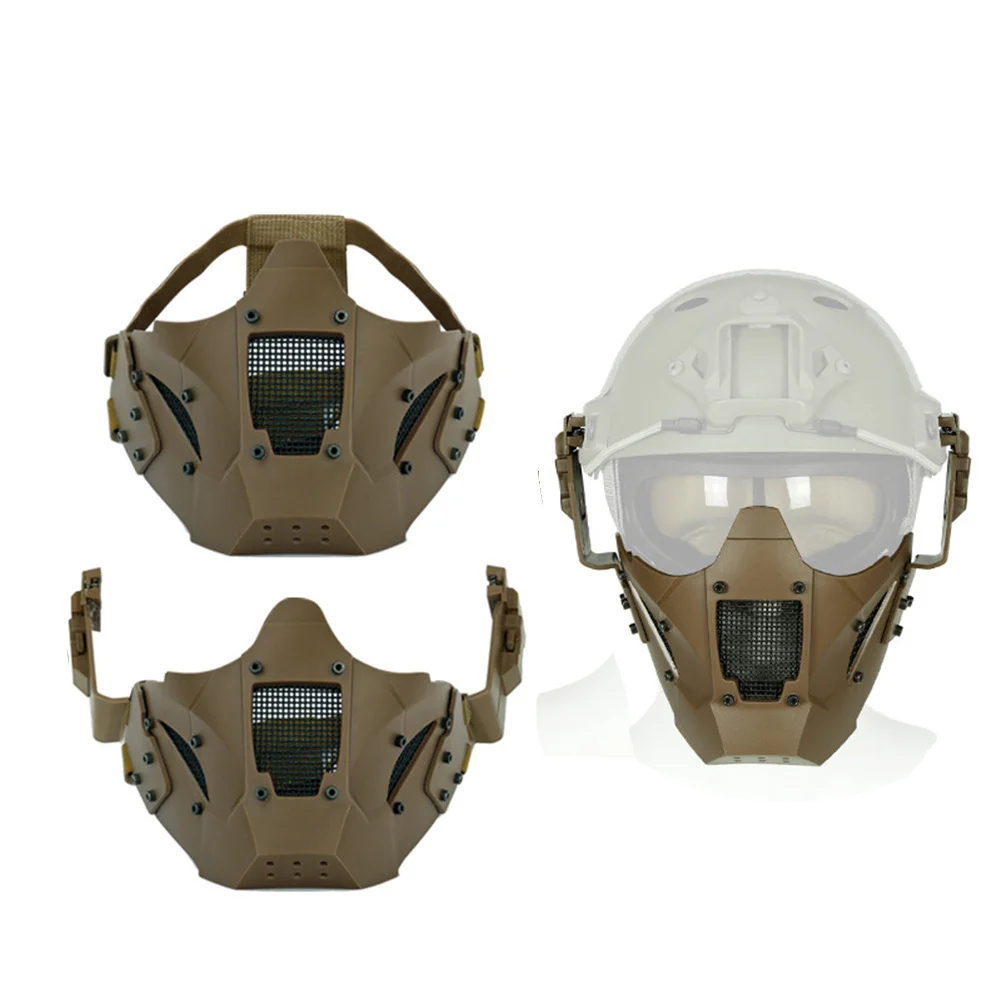 

Half Lightweight Adjustable For Outdoor Hunting Soil Color Protective Gear