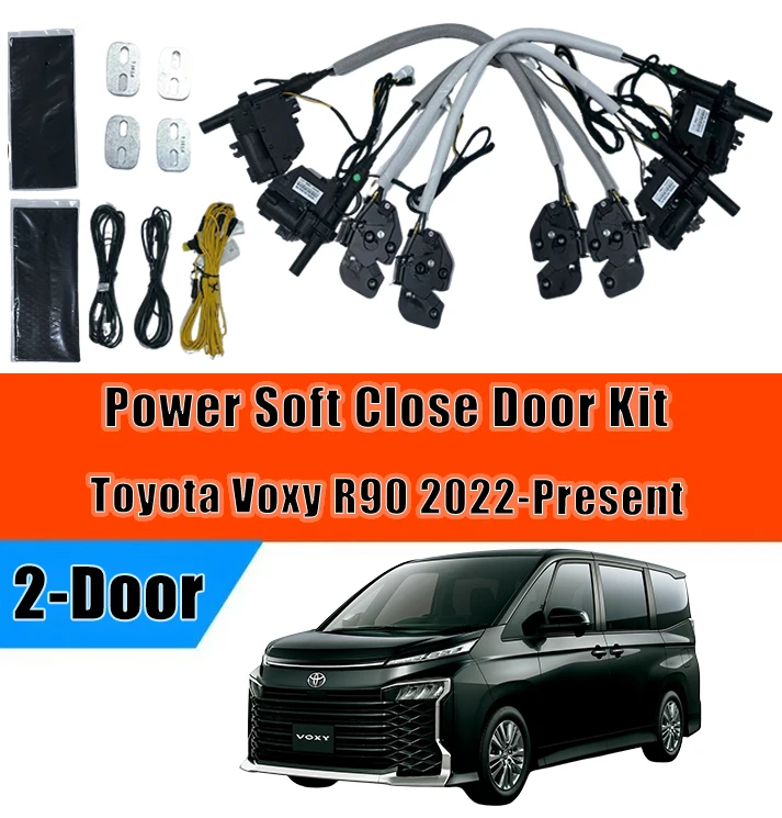 XCAR For Toyota Voxy R90 2022-Present, Automatic Door Closing System with Electric Soft Close and Suction Lock