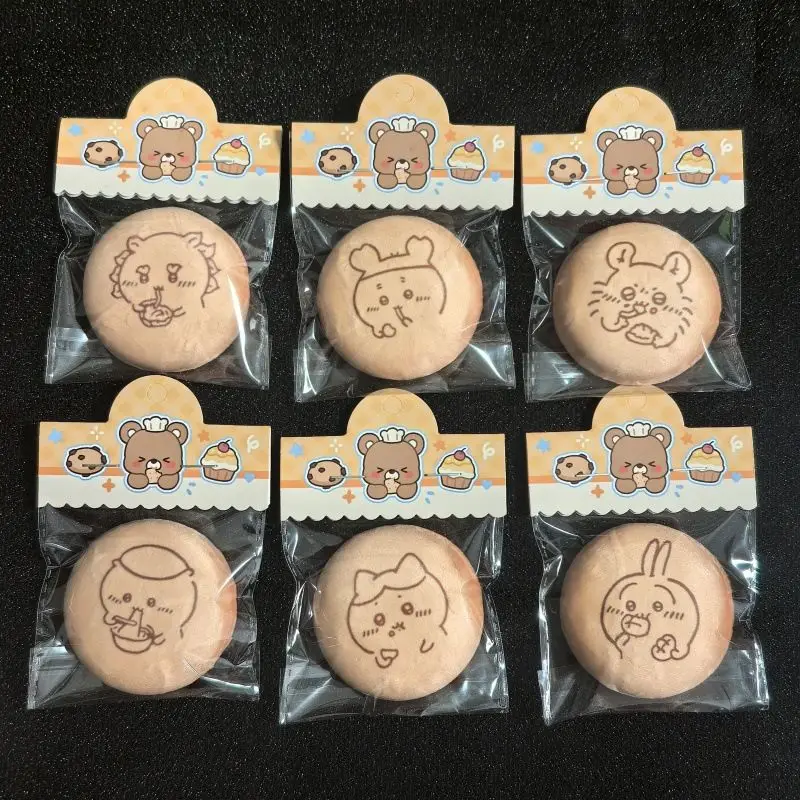 

Милый плюшевый значок-брошь в форме печенья Чиикава: мультяшный пин Хачиваре Усаги для сумки Ита, кавайный аниме-аксессуар