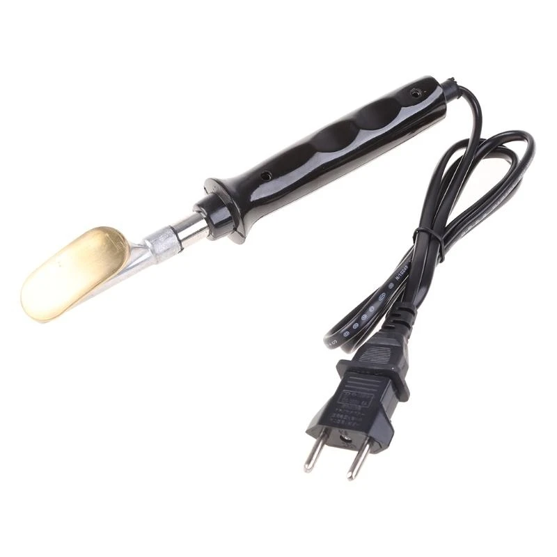 X37E Electric Soldering Iron With Plastic Handle Flat Tip For Car Bumper Repair