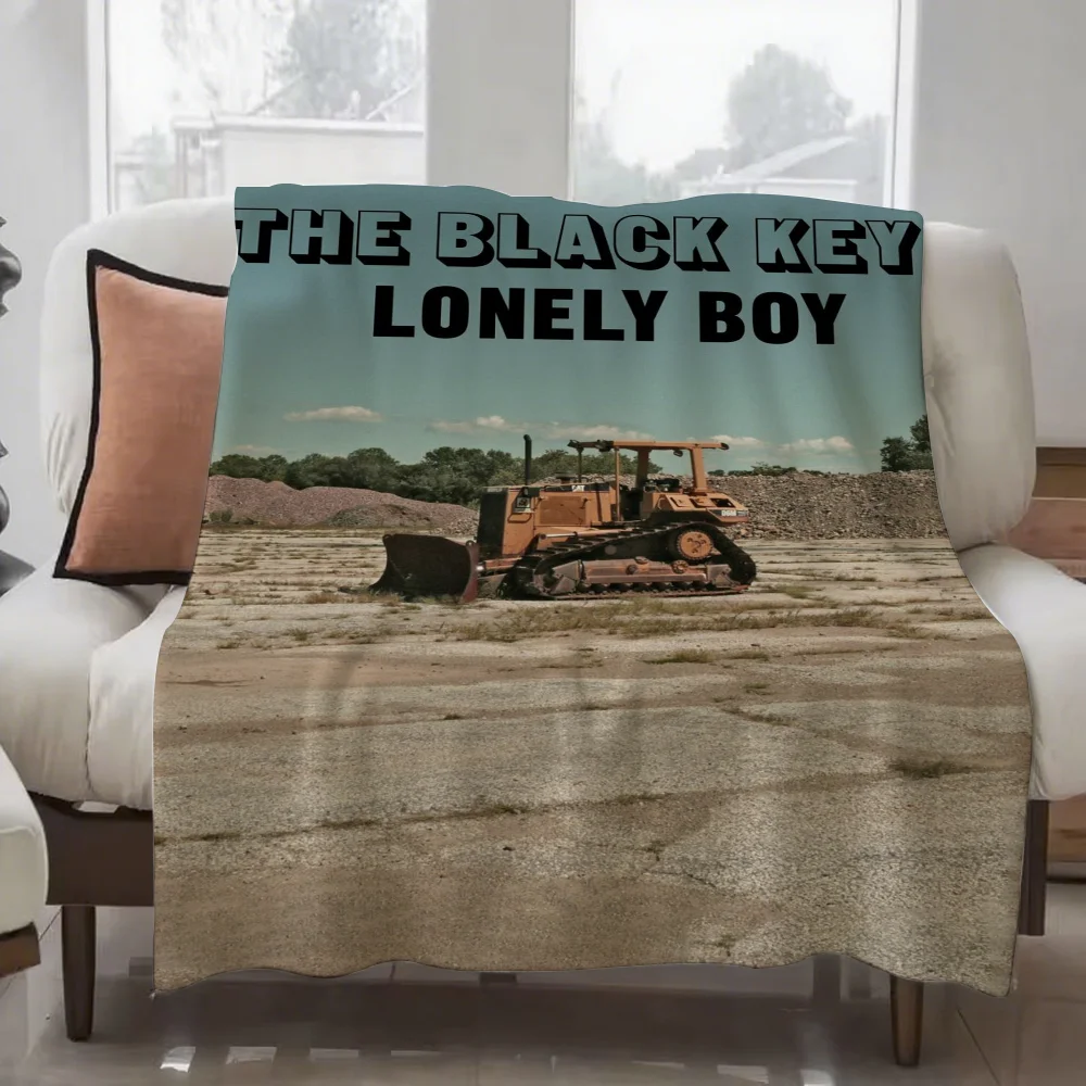 

Легкое одеяло Band T-The B-Black K-Keys Ohio Players для общежитий, сон, гостиной, офиса, дивана, всесезонного