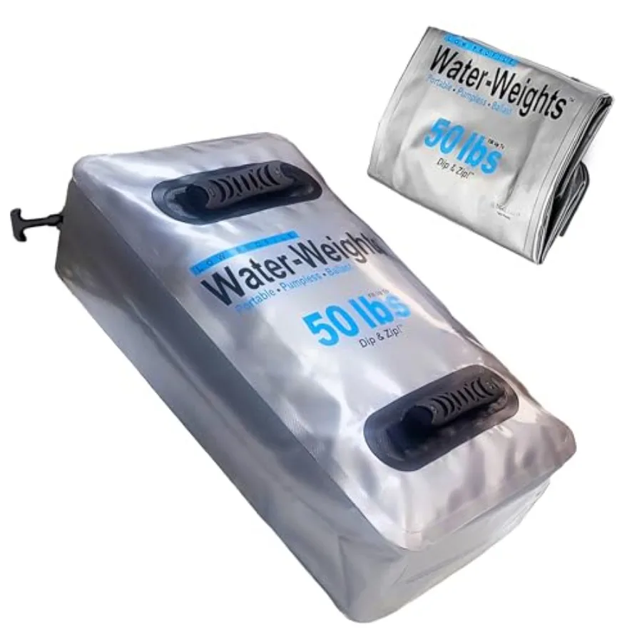 

Boat Ballast Bag - Portable and Pumpless - 50 lb - Wakesurfing Wakeboarding and Foiling - [No Pump Required]