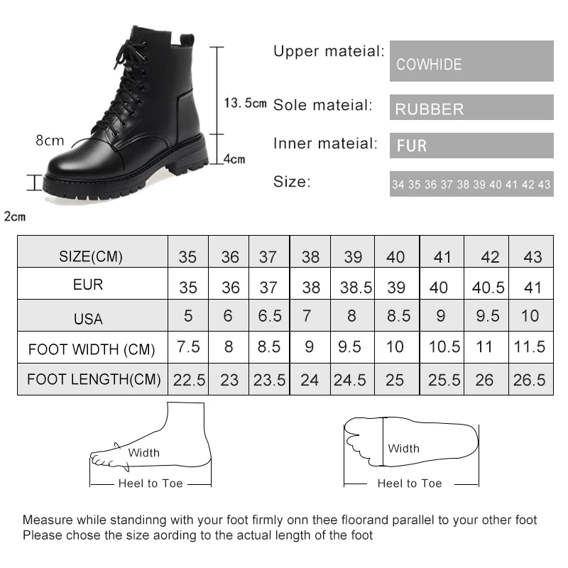 AIYUQI Boots female winter Large Size dropshipping Non-slip Women\'s Snow Boots Genuine Leather Warm Women Ankle Boots