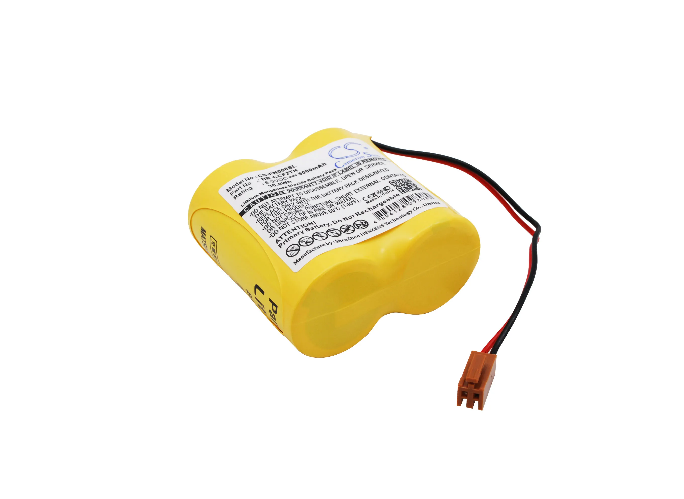 Replacement Battery for Mori Seiki  TL3000 TL40B TL40B3000  Pana sonic  BR-CCF2TH G E Fanuc  A06B-6073-K005 A06B-0073-K001 A98L-