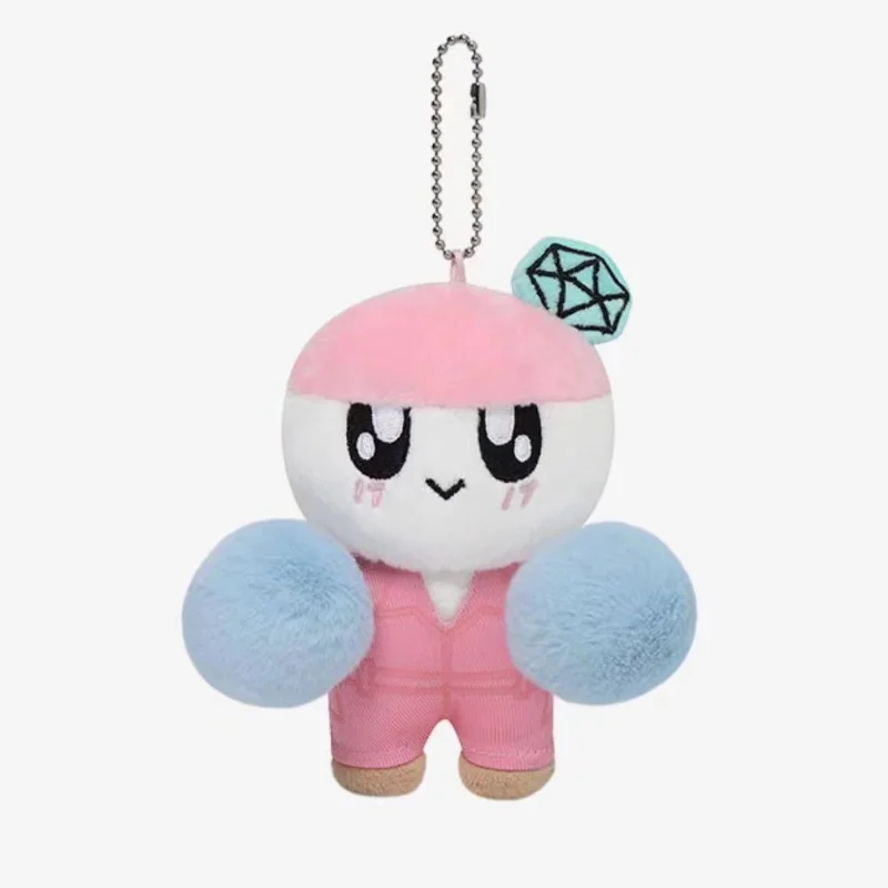 New Bongbongee Official Plush Doll Keychain Kawaii Cartoon Plushies Key Ring Stuffed Animals Pendents for Phone Bags