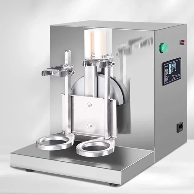 Commercial double-head milk tea shaker coffee automatic timer 360° shaker timer cup shaker