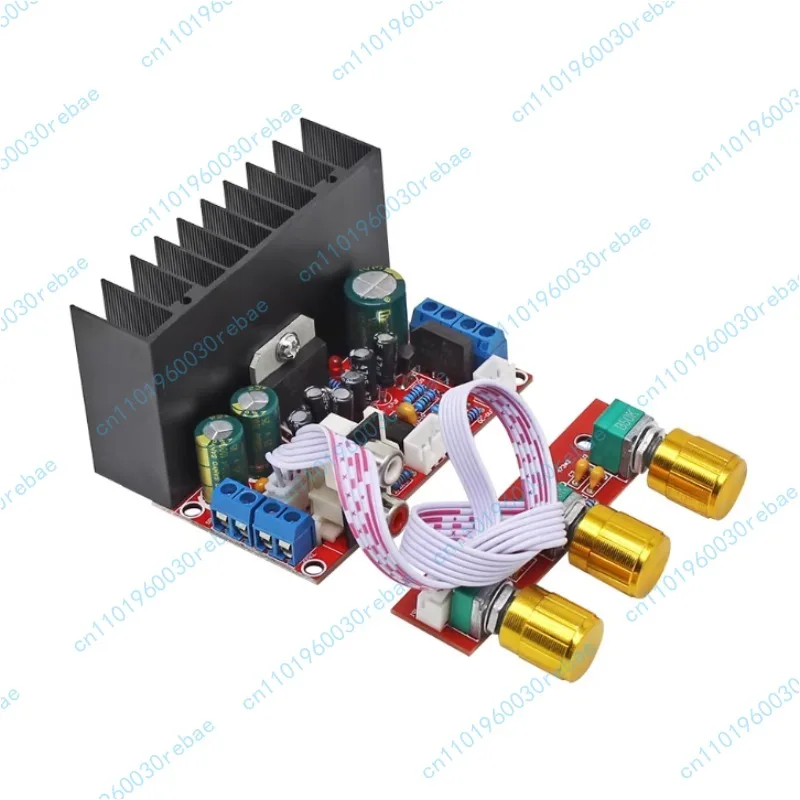 Single Power Supply TDA7377 Computer Super Bass 2.1 Channel Subwoofer Speaker 3 Channel Audio Amplifier Board