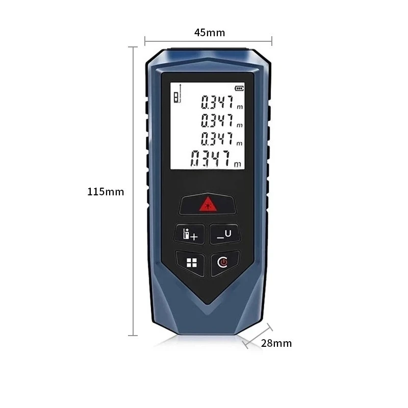 Cross-border Hot-selling, Laser Rangefinder, Handheld Infrared Ranging Measuring Instrument, Electronic Ruler 100m