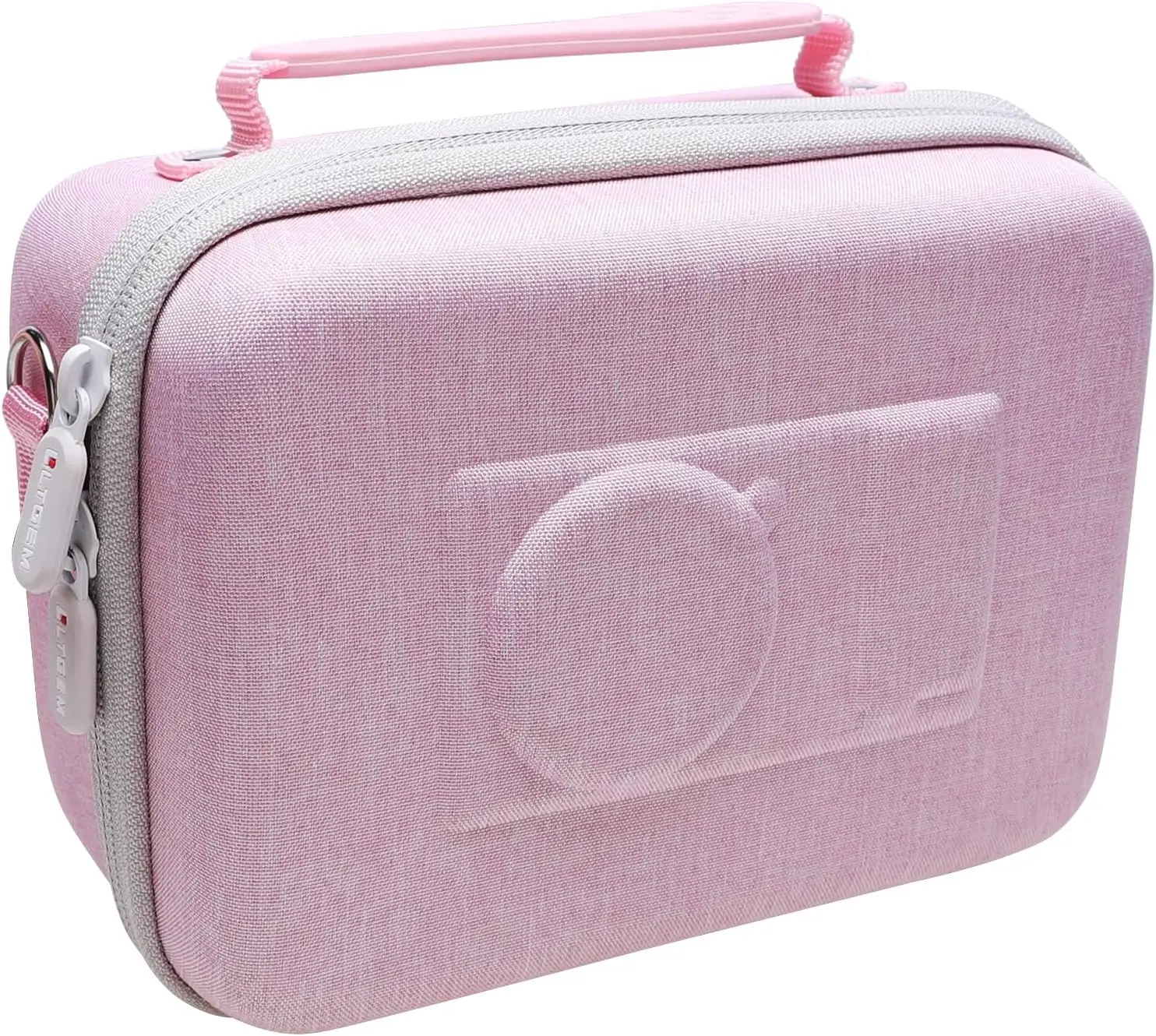 Hard Travel Case for Sony Alpha ZV-E10 / ZV-E10 II/ZV-1/ZV-1F/ZV-1 II Camera Kit Cover Storage bag pink (only bag!)