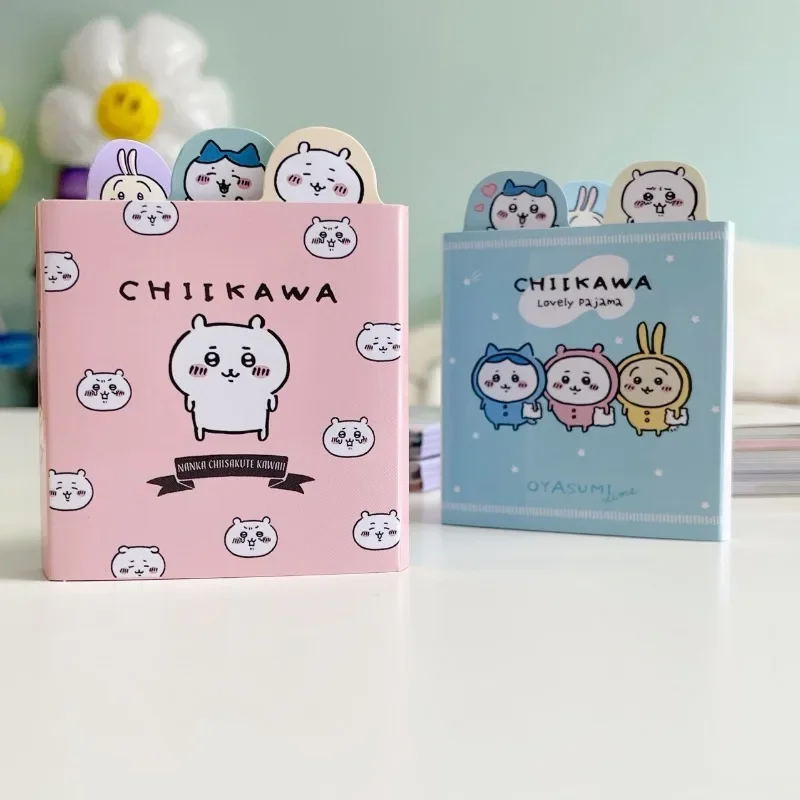 New Chiikawa Cartoon Cute Note Pad Anime Kawaii Hachiware Usagi Student Portable Tearable Note Learning Vocabulary Book Gift