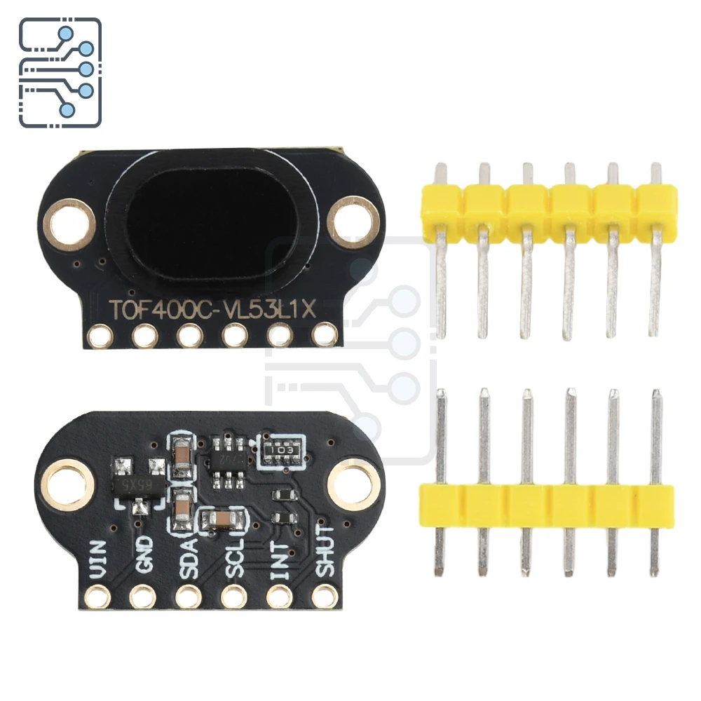 Laser distance sensor module TOF050C-VL6180X TOF400C-VL53L1X IIC output distance sensor for Arduino STM32 for drones, robots