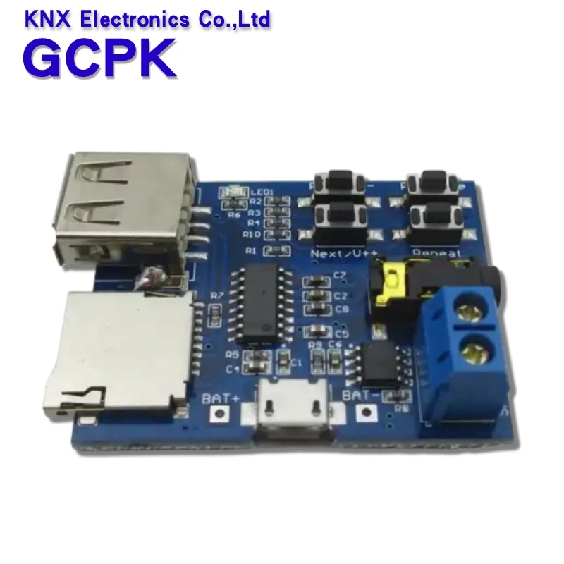 TF card U disk MP3 Format decoder board module amplifier decoding audio Player