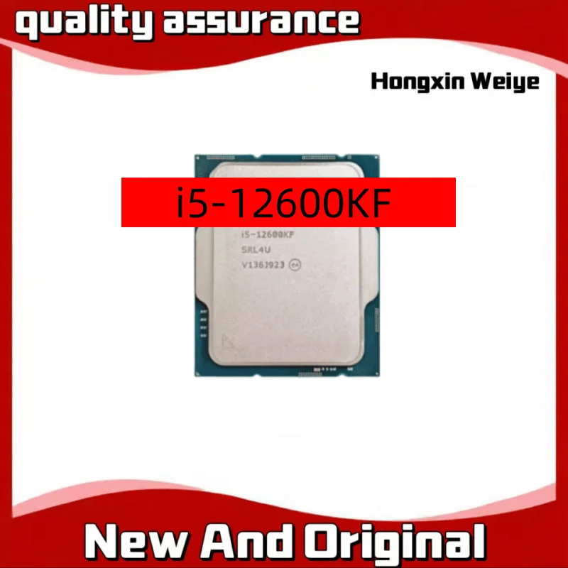 i5 12600KF 3.4GHz Ten-Core Sixteen-Thread CPU Processor 10NM L3=20M 125W LGA 1700 No cooler