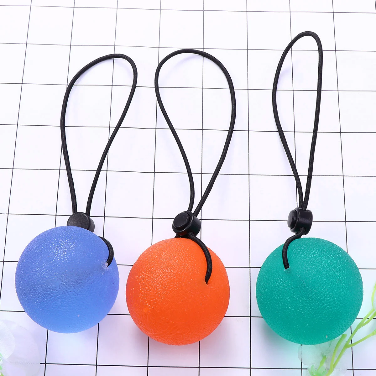 3 Pcs Fitness Hand Therapy Balls Equipments Exercise Tool Exercises Squeeze Grip Strengthen