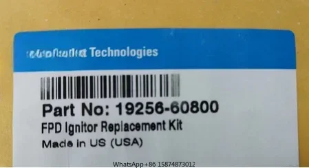 For Agilent 19256-60800 FPD Igniter Replacement Package 19256-60800 FPD Ignitor Replacement Kit 1 Piece