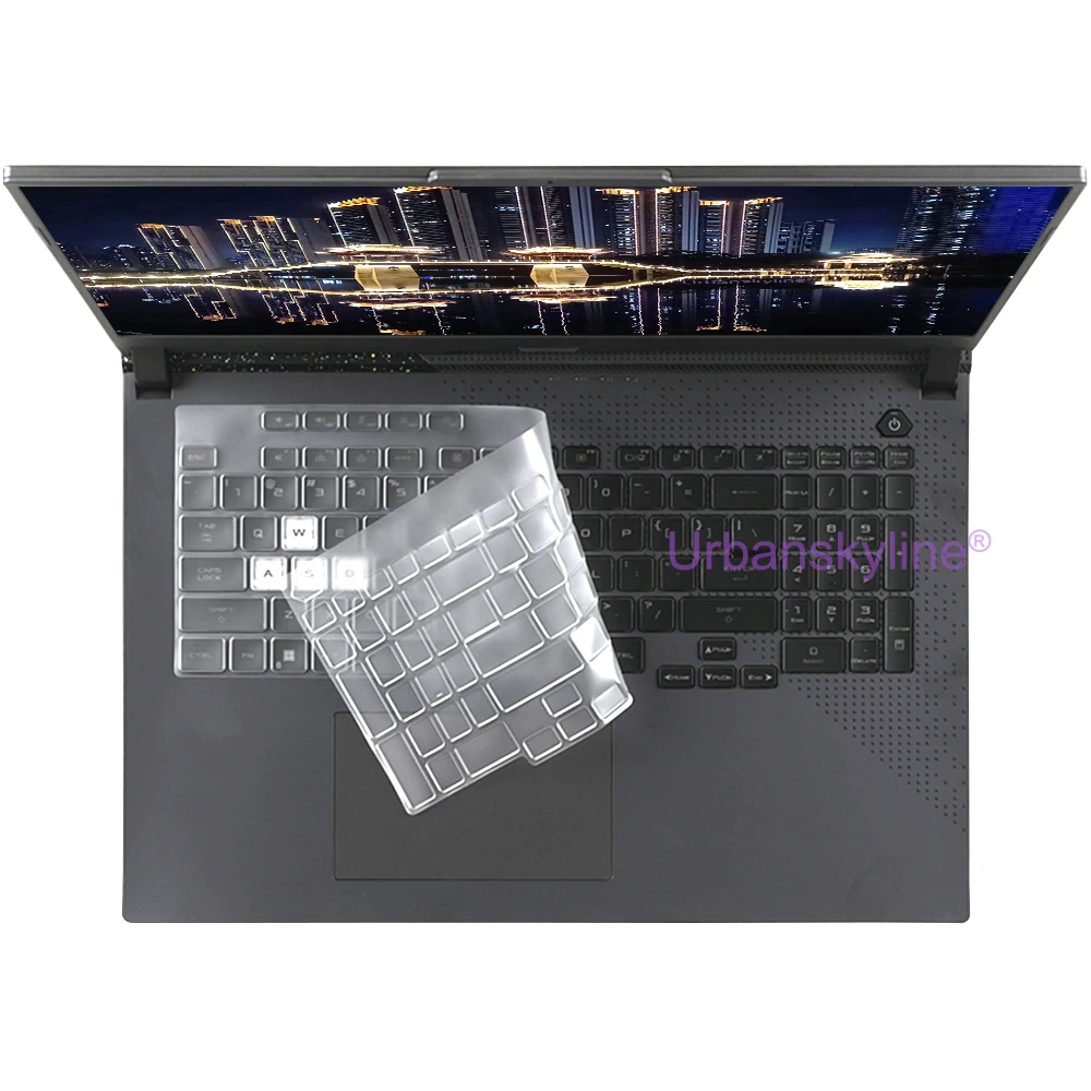 Keyboard Cover for ROG Strix Scar 17 18 G17 G18 Hero G713 G712 G733 G732 G731 G834 G814 Silicone Protector Skin Case 15 16 17