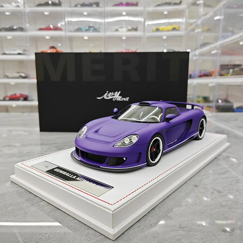 Ivy gembella限定版カーモデル、mirage gt carreraシミュレーション、1:18コレクション