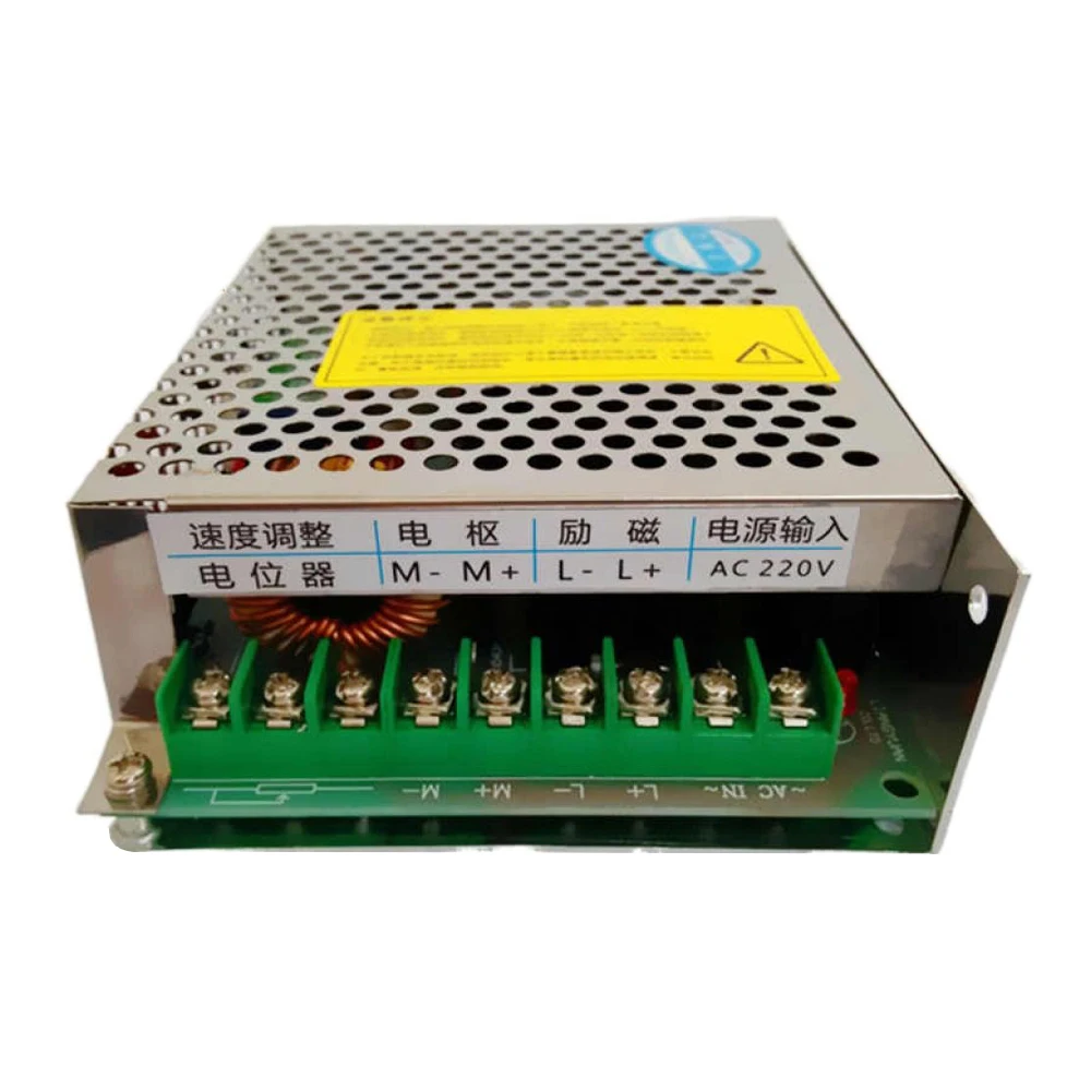

1200W High-power PWM DC Permanent Magnet/Excitation Brushed Motor Drive Module AC180-230V Input 8A Motor Speed Control Board