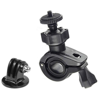Handlebar Clamp Mount Motorcycle Bike Pole Mount For GoPro Hero 13 12 11 10 9 8 DJI Osmo Action 5 Pro 6 4 Insta360 X5 X4 Cameras