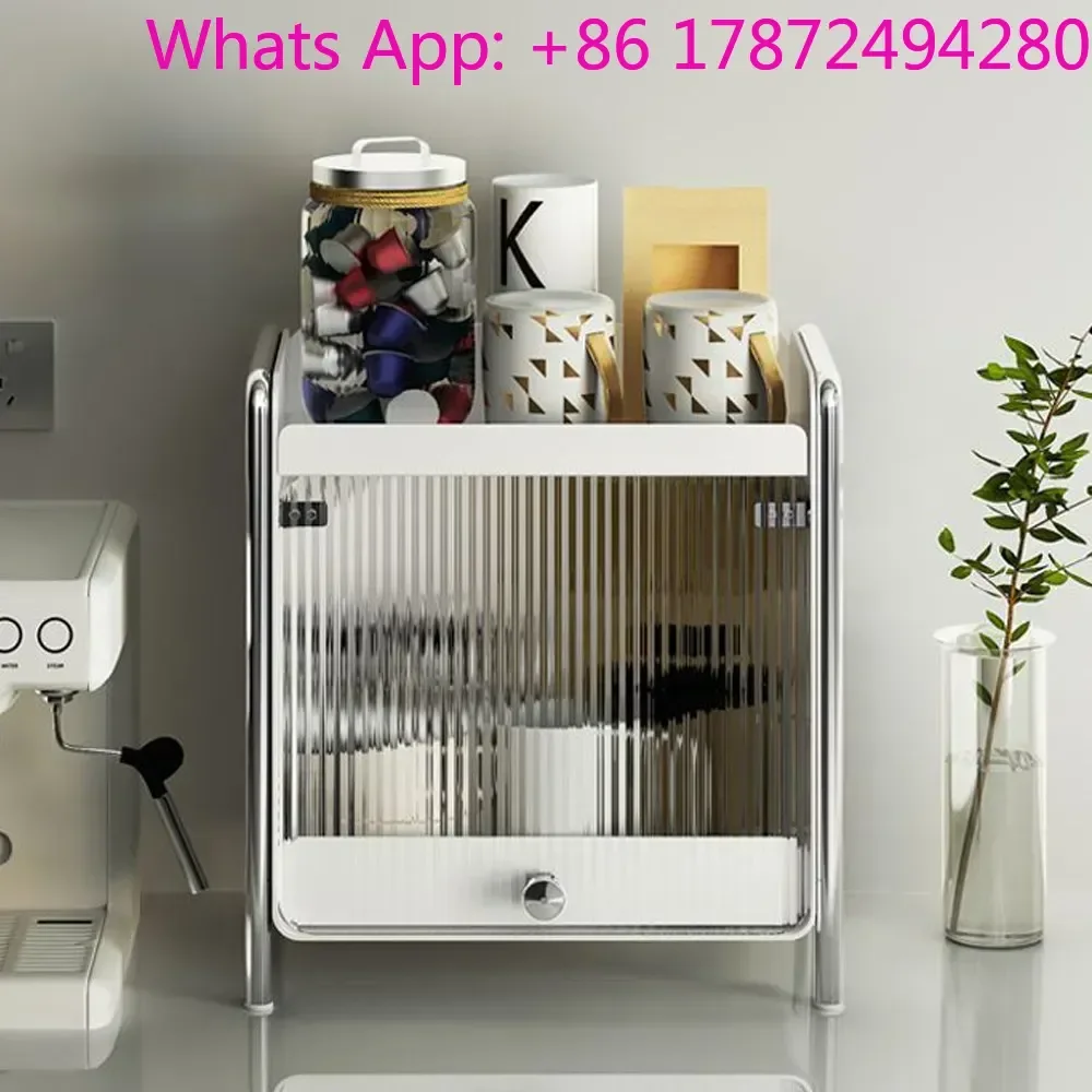 Modular Drawer System – Makeup/Kitchen Use, Adjustable compartments & Transparent Lids
