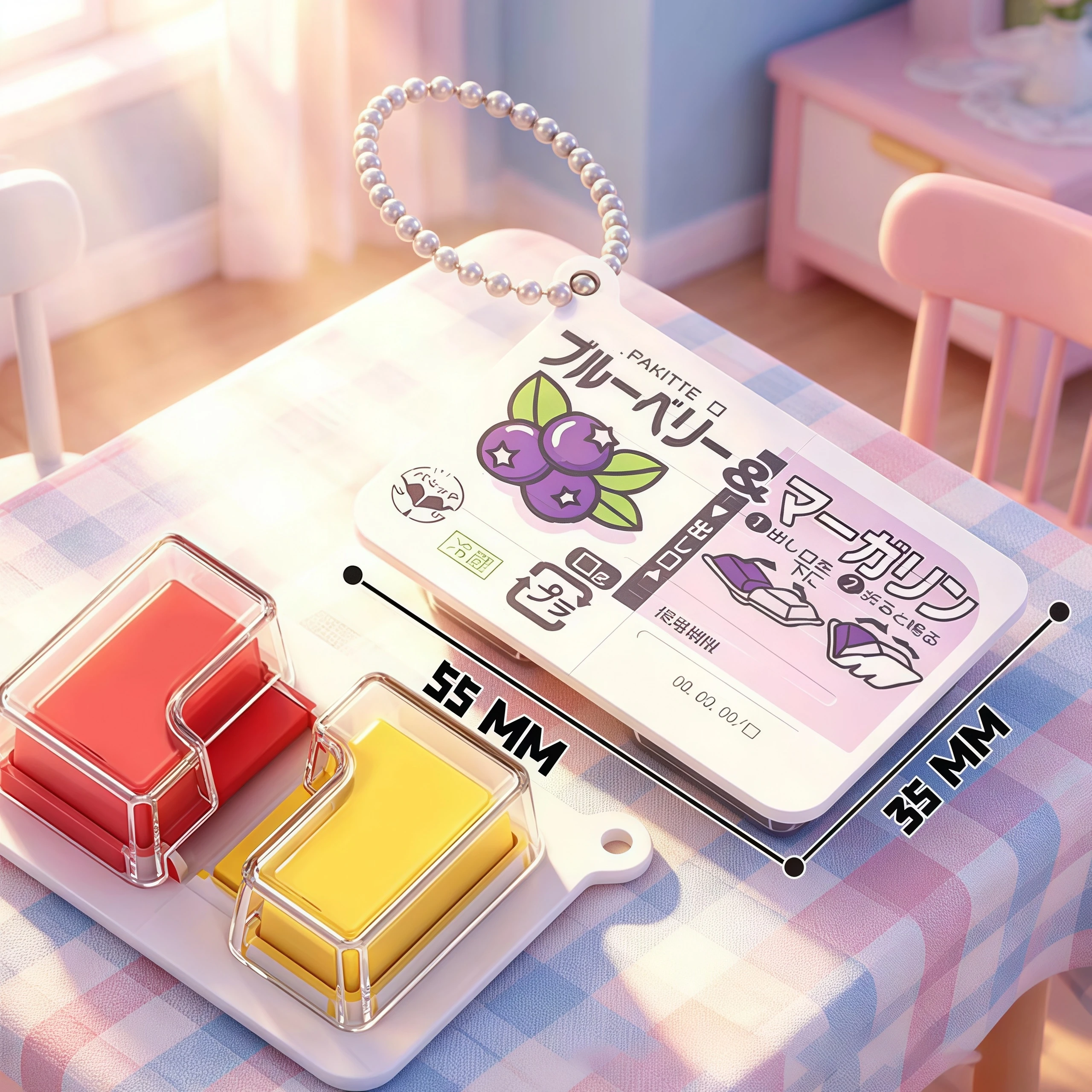 Mini Jam Snap Fidget Toy con Temática de Comida, Llavero Realista con Temática de Mermelada para Aliviar el Estrés, Colgante Decorativo para Bolsos de Adultos, Regalo para Fiestas de Cumpleaños